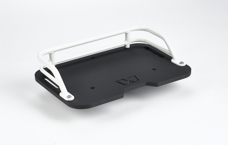 Cargo deck - Front - White - Rail